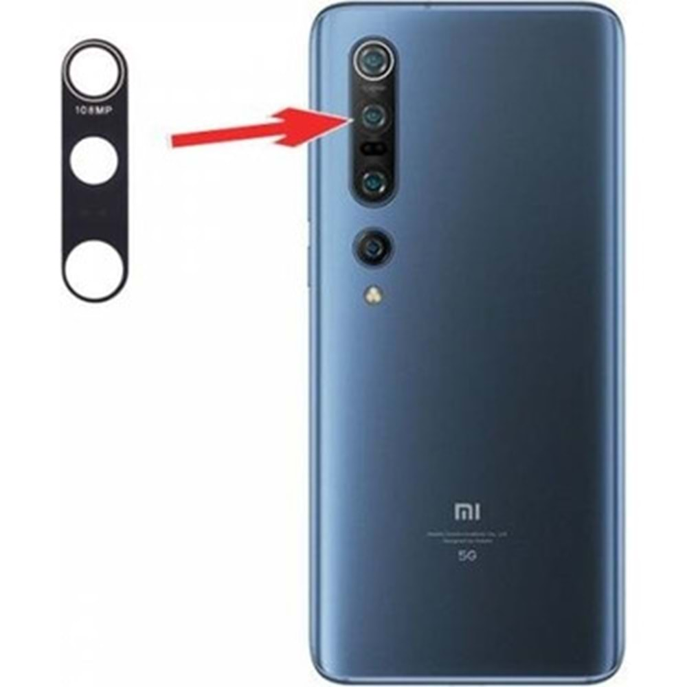 Xiaomi Mi 10 Kamera Camı