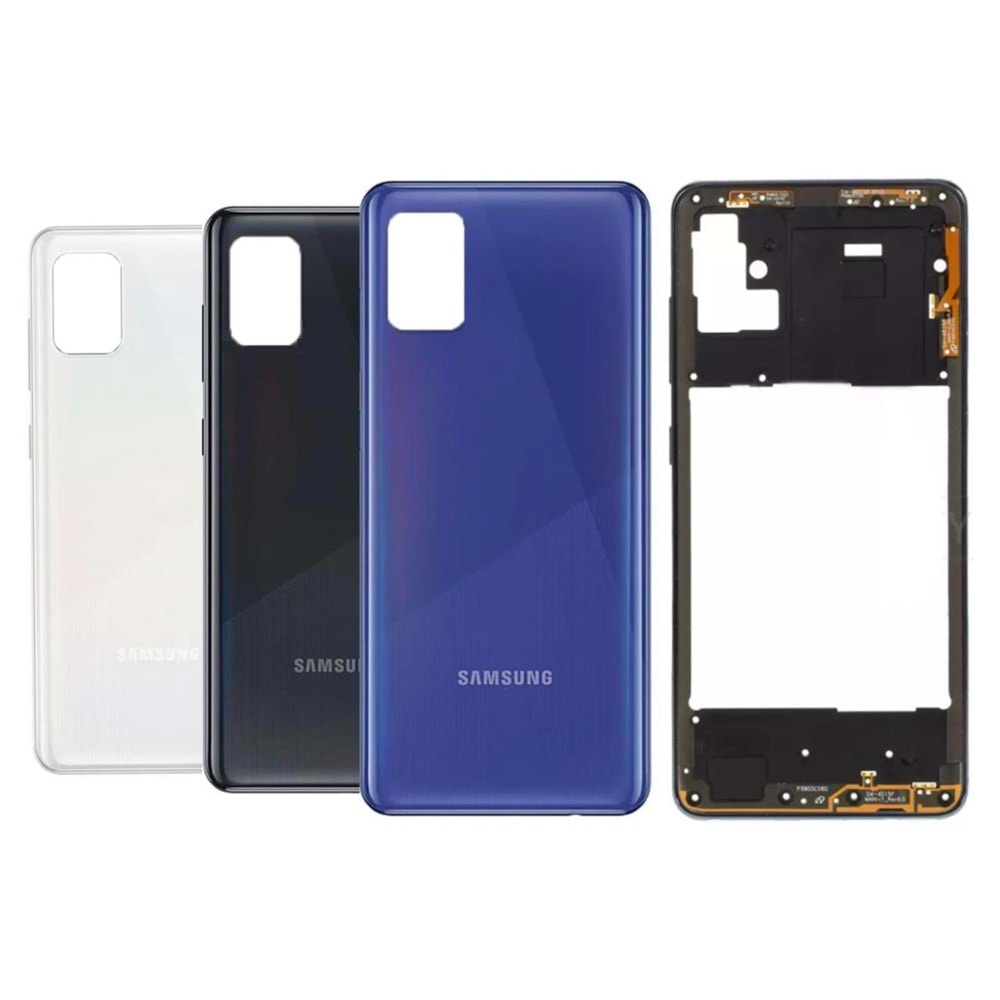 Samsung A31 A315F Kasa Kapak Siyah