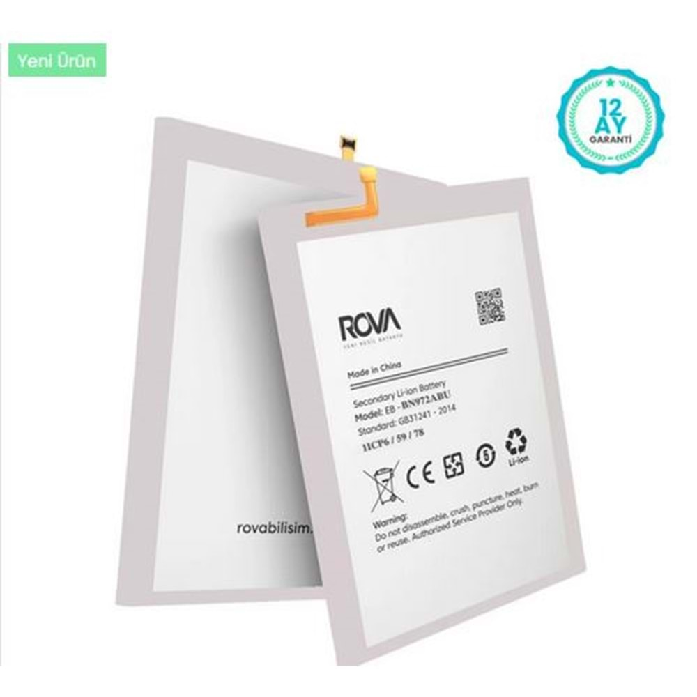 Rova Samsung Note 10 Plus ( Sm-N972 ) Batarya 4300 Mah.