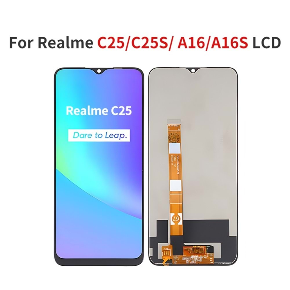 Oppo C25 - A16 - A56 - A54S Lcd Ekran Orjinal Çitasız