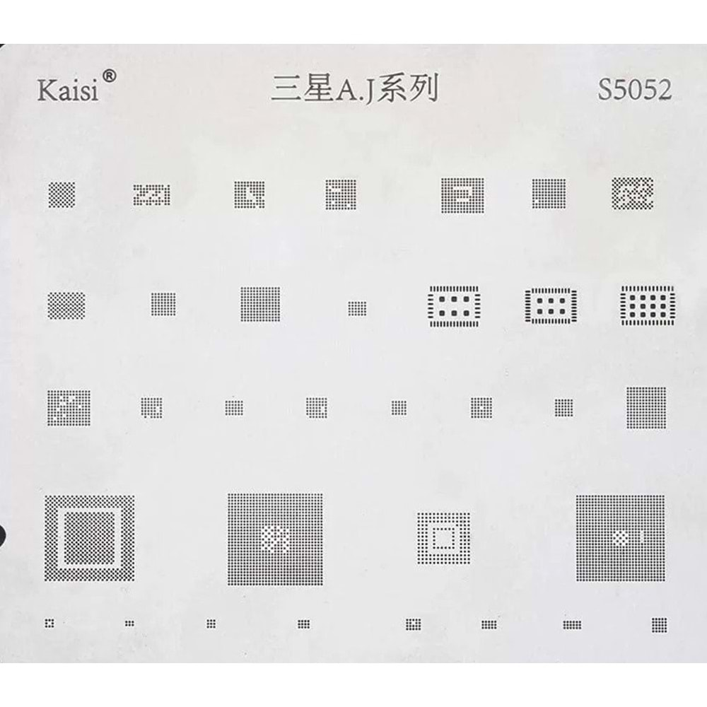 Kaisi Samsung Cpu Emmc A3 A5 A7 E5 E7 Entegre Kalıbı S5052