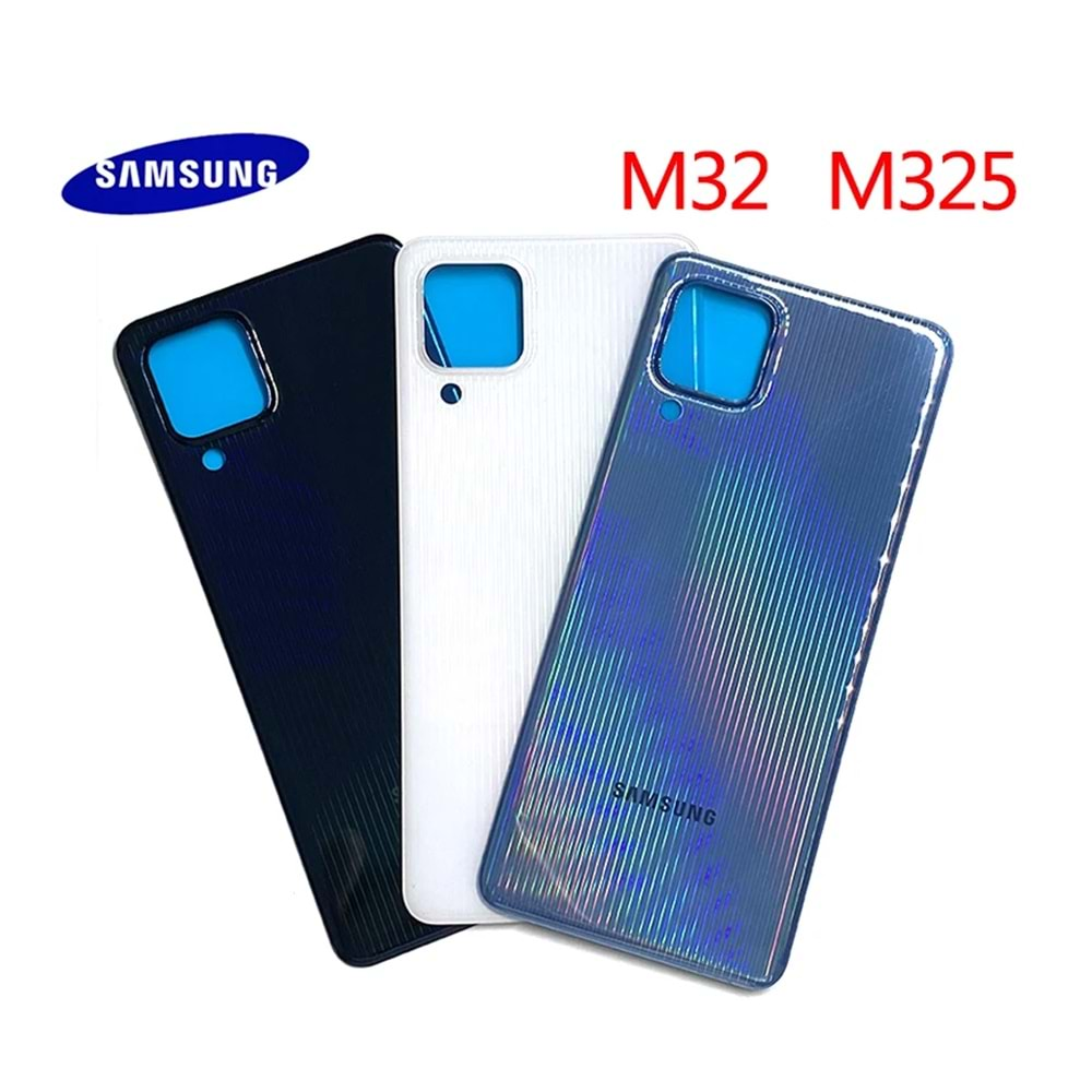 Samsung M32 M325 Pil Kapağı Mavi