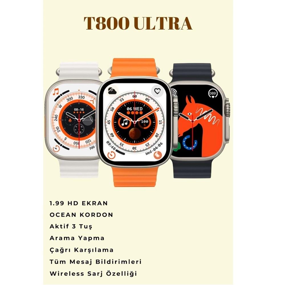 T800 Ultra Dijital Akıllı Saat