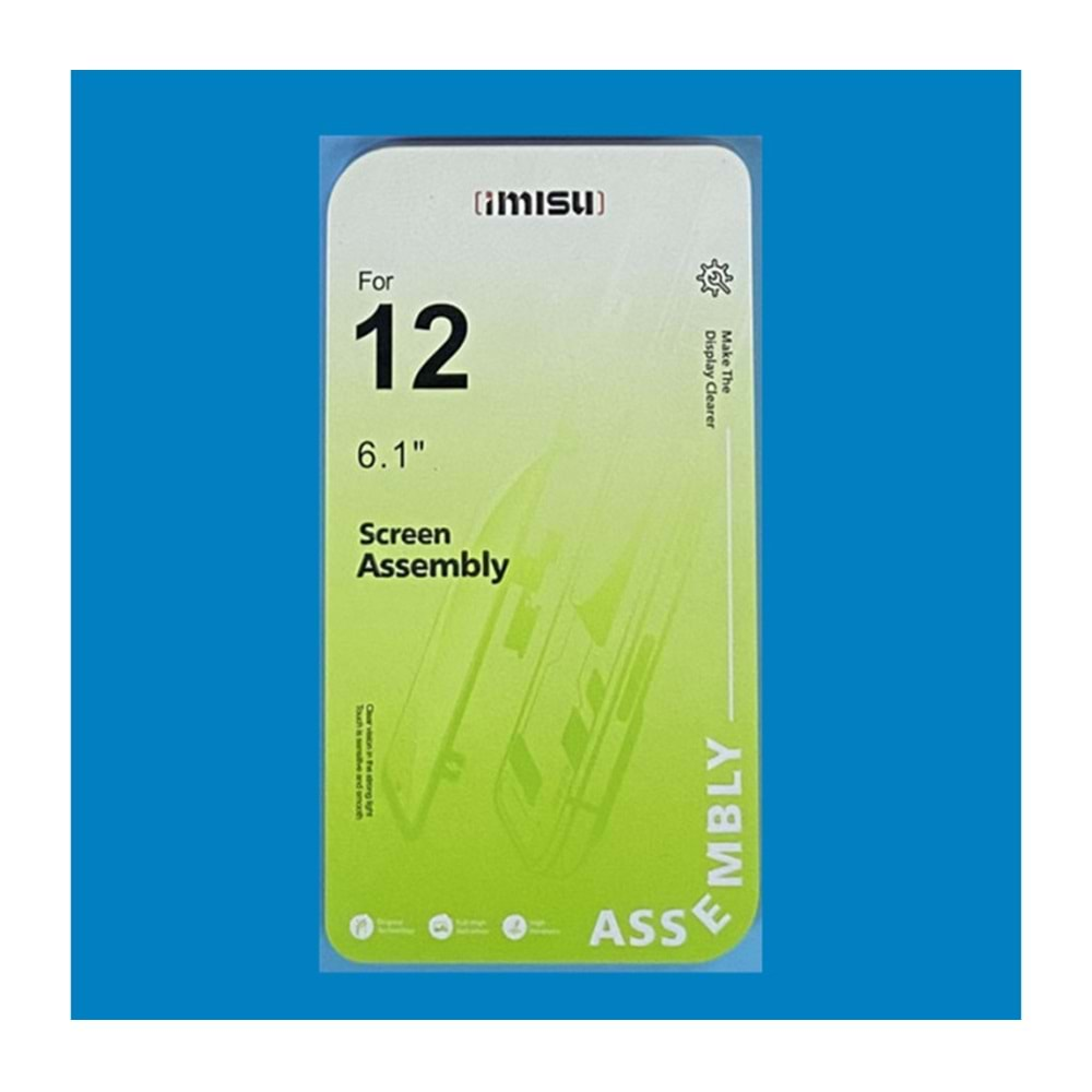 İmisu İphone 12 - 12 Pro Lcd Ekran İncell