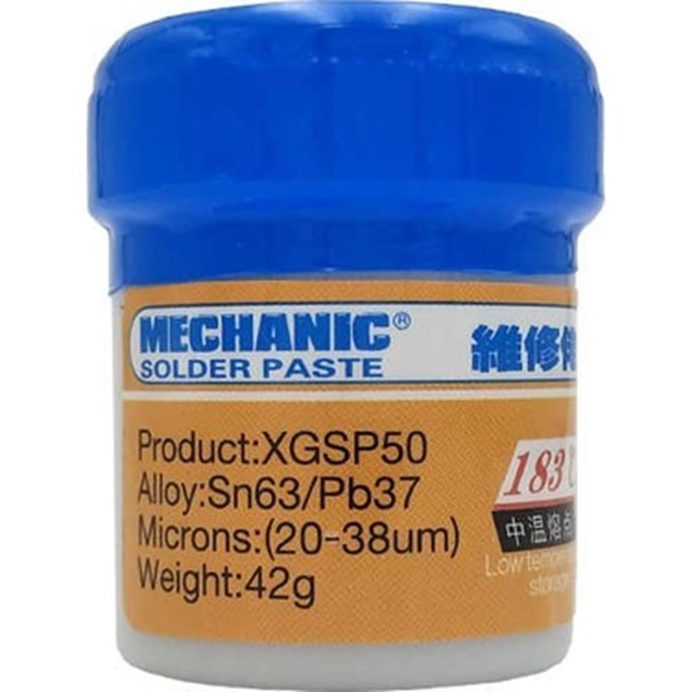 Mechanic XGSP50 Sıvı Lehim 183 Derece