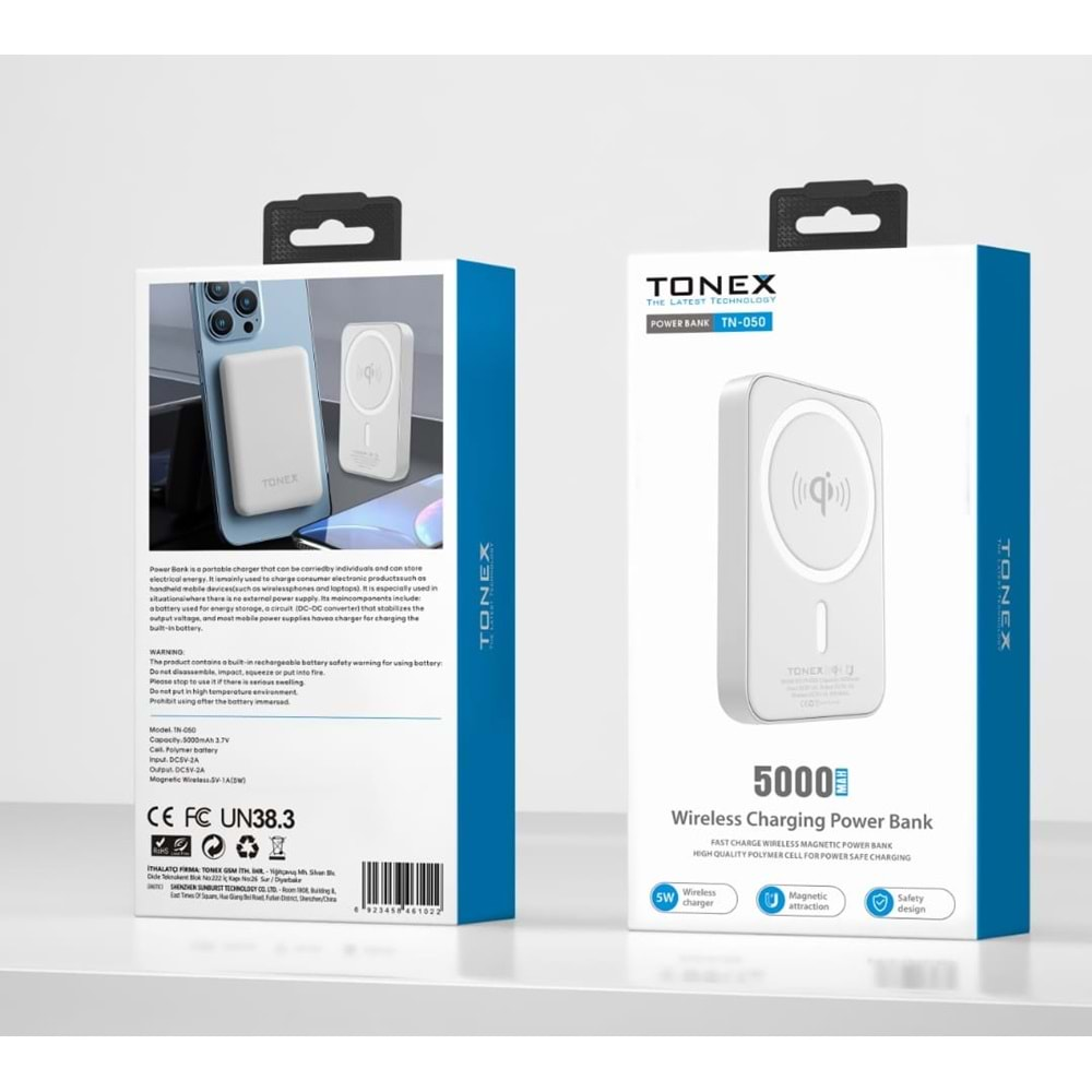 Tonex TN-050 Magsafe 5000mAh Powerbank