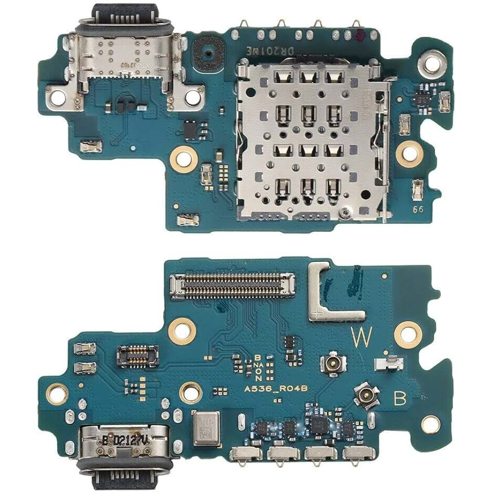 Samsung A536 A53 Şarj Bordu + Sim Yuvası