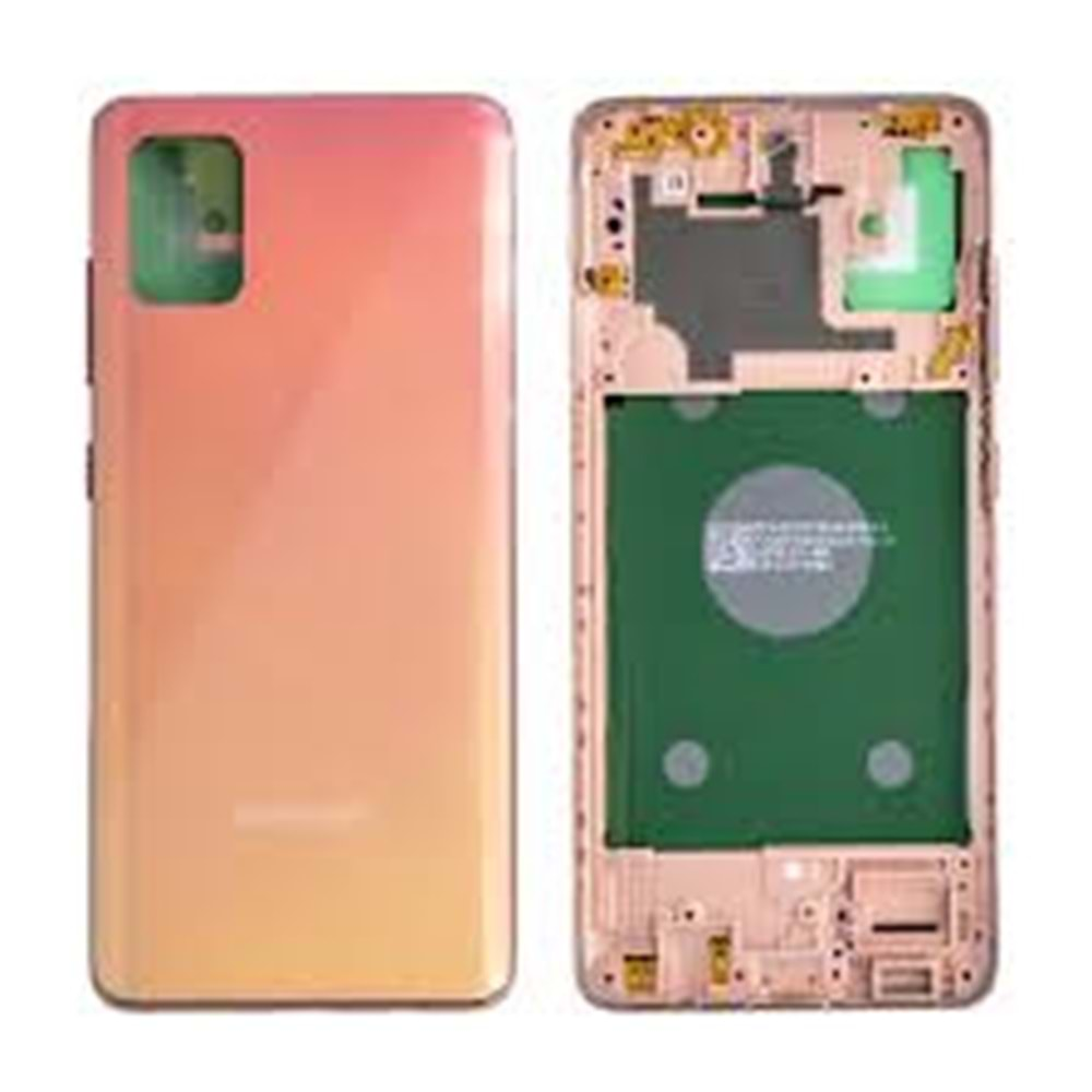 Samsung A515 A51 Kasa Kapak - Pembe