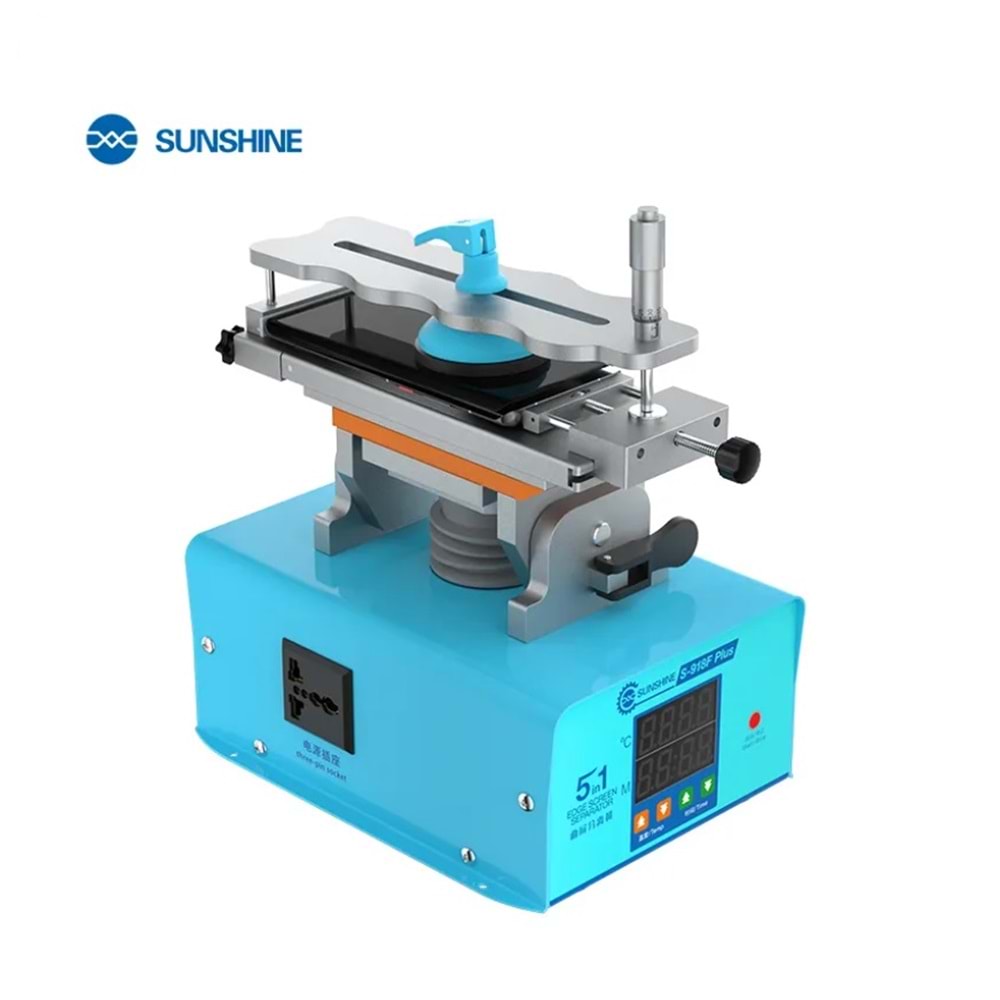 Sunshine S-918F Plus Vakumlu Cam Ekran Ayırma Makinası 5in1