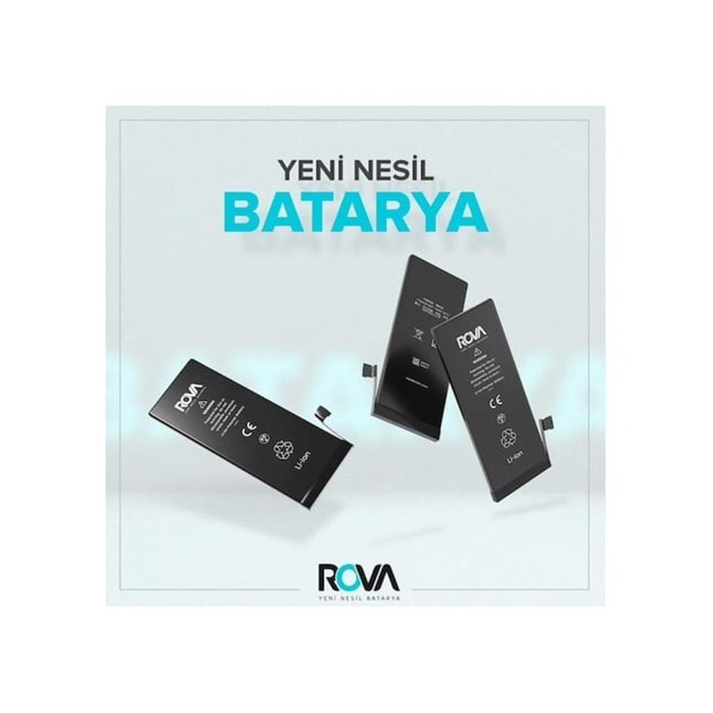 Rova İphone 15 Pro Batarya Pil Güçlendirilmiş 3500mAh