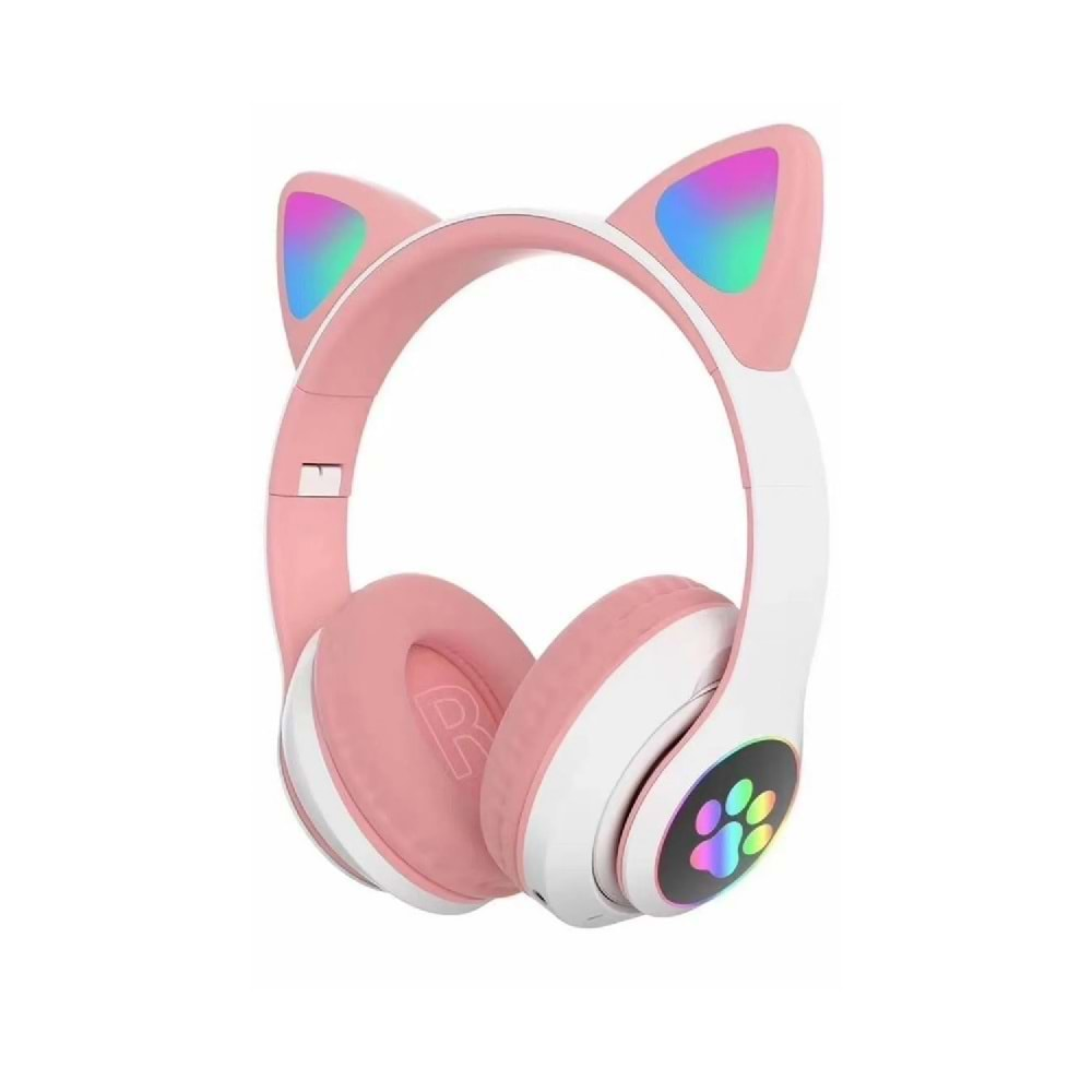 Concord VZV23M Kedi Bluetooth Kulaklık - Pembe