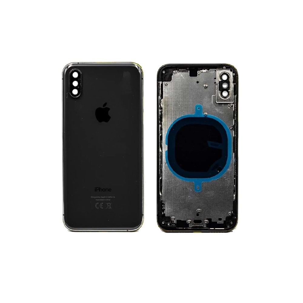 İphone XS Kasa Siyah A Kalite Boş