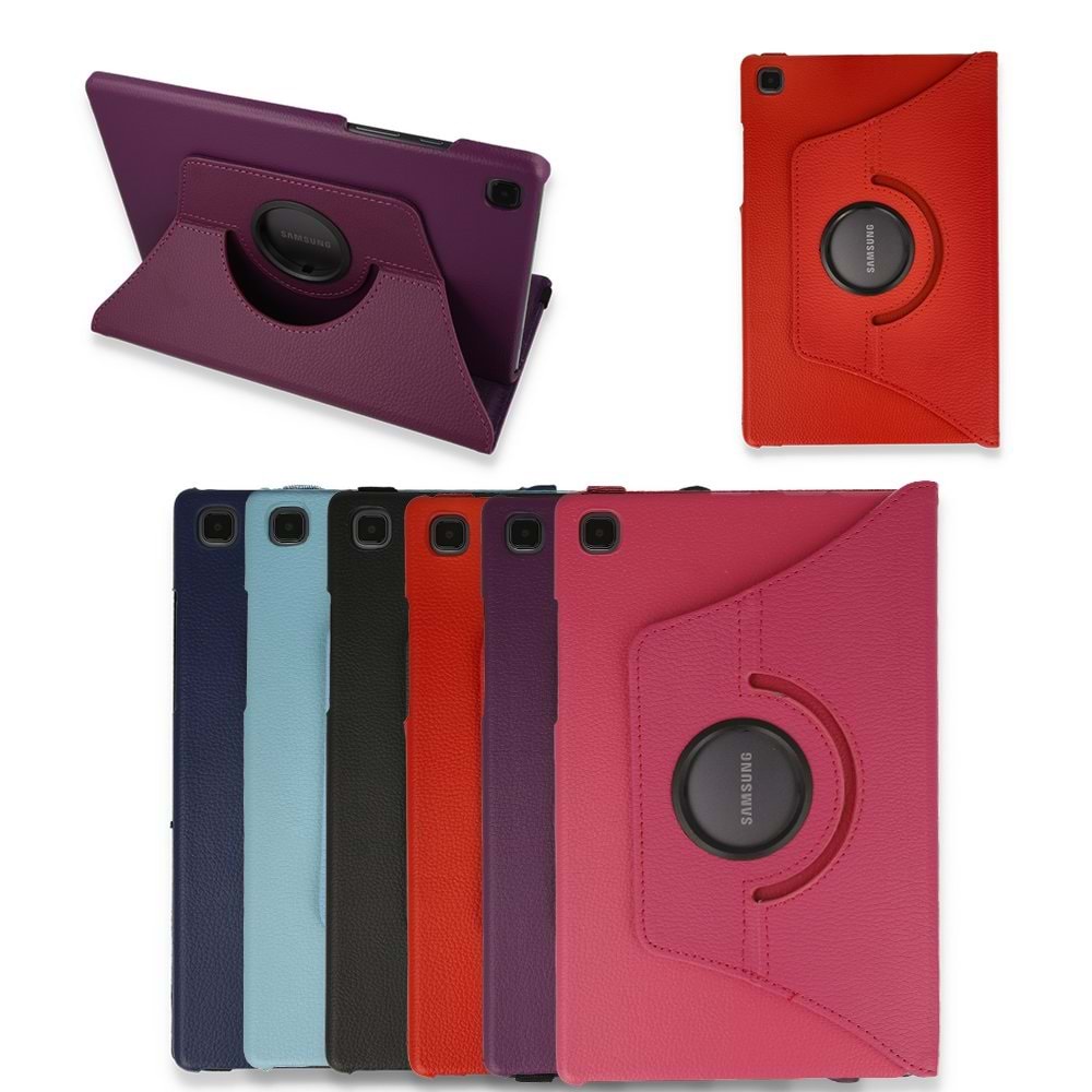 Newface iPad 2022 10.9 (10.nesil) Kılıf 360 Tablet Deri Kılıf - Kırmızı