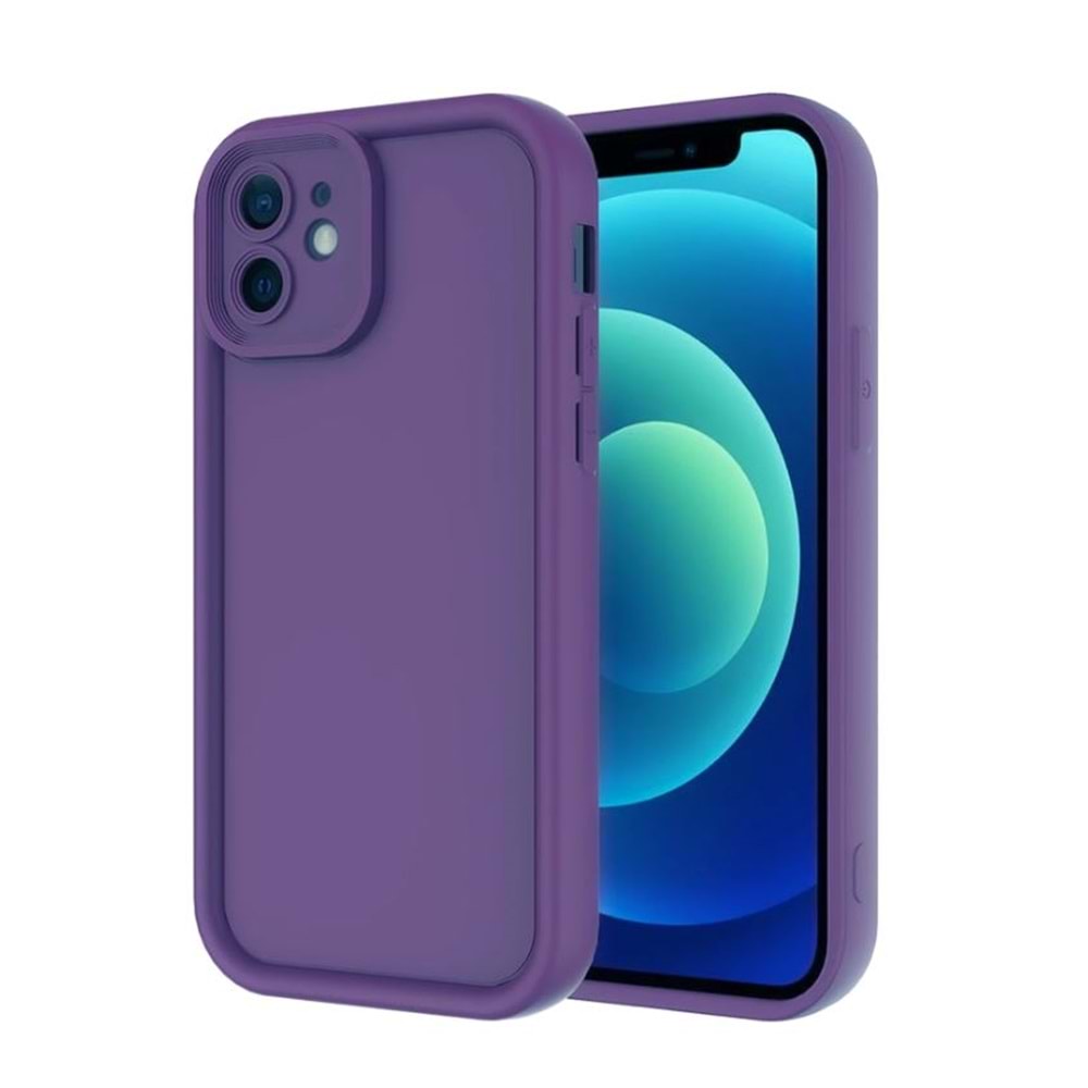 Newface iPhone 11 Kılıf Viera Silikon - Mor