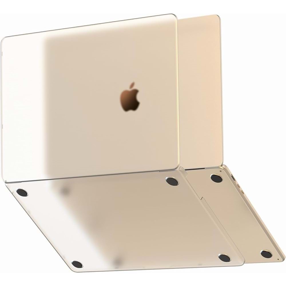 Newface Macbook Air 15.3 Kumaş Kapak - Gold ( A3114 - A2941 )
