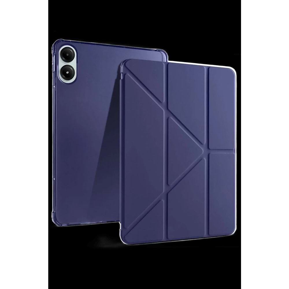 Newface Xiaomi Redmi Pad Pro 12.1 Kılıf Kalemlikli Mars Tablet Kılıfı - Lacivert