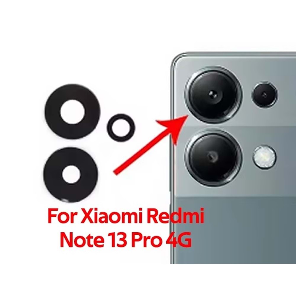Xioami Redmi Note 13 Pro Kamera Camı 4G