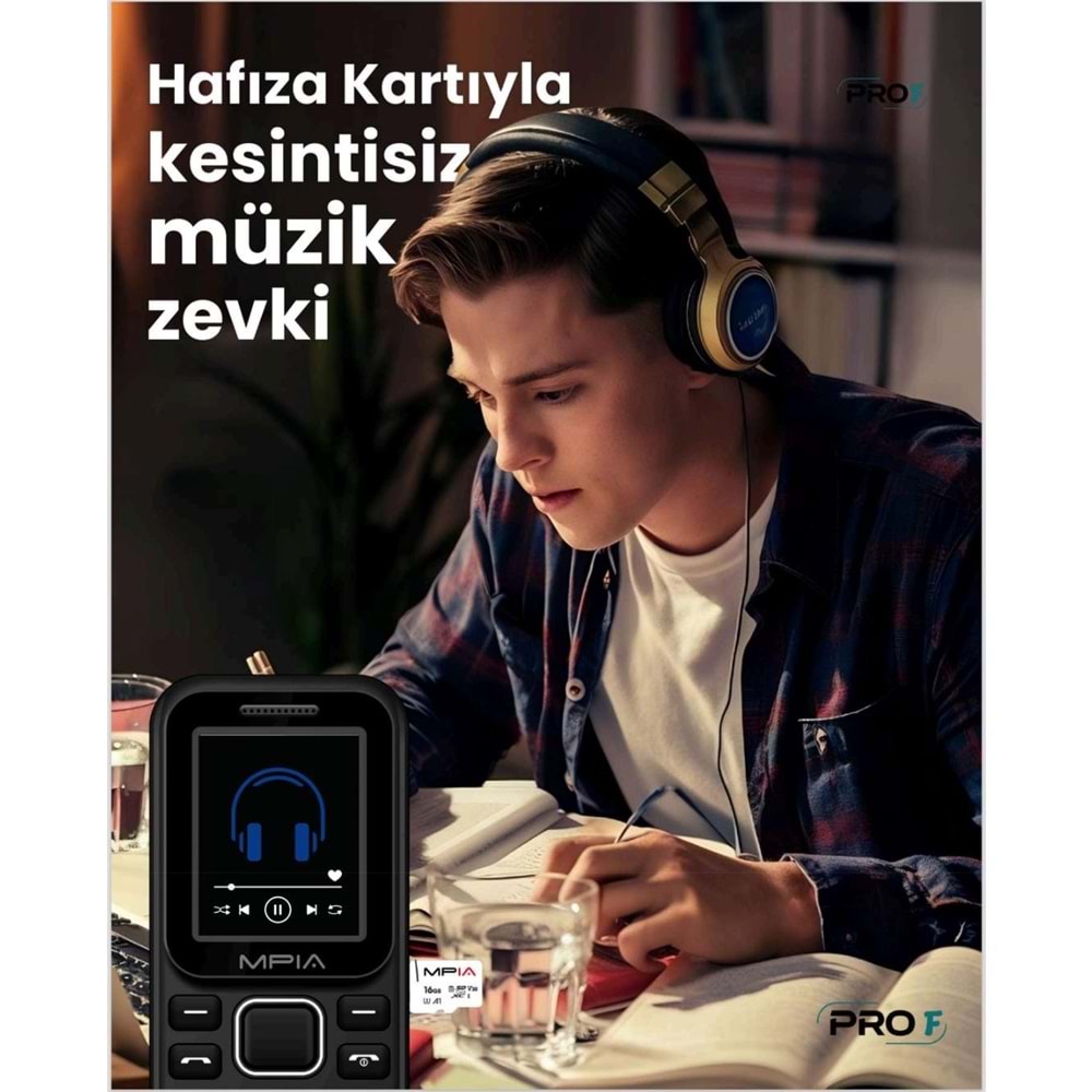 MPİA Pro Tuşlu Öğrenci ve Asker Cep Telefonu ( 2 Yıl Garantili )