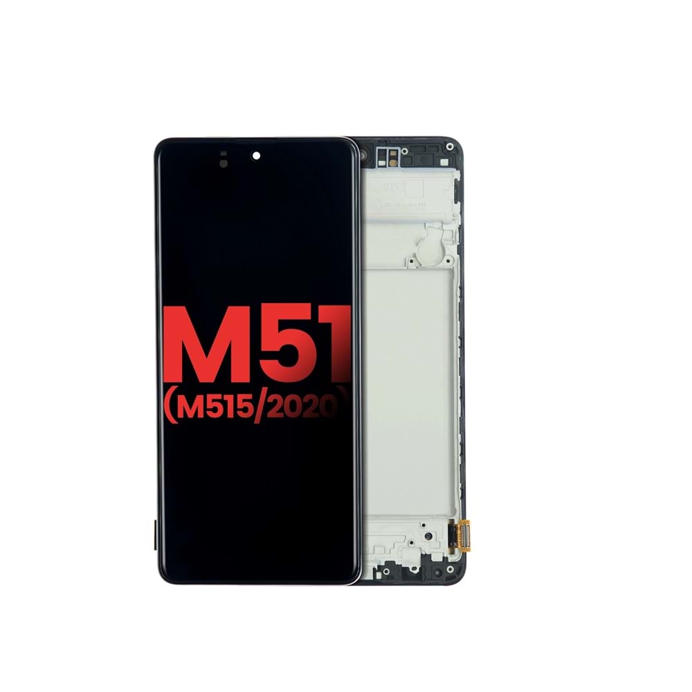 Samsung M515 M51 Lcd Ekran Çıtalı Oled