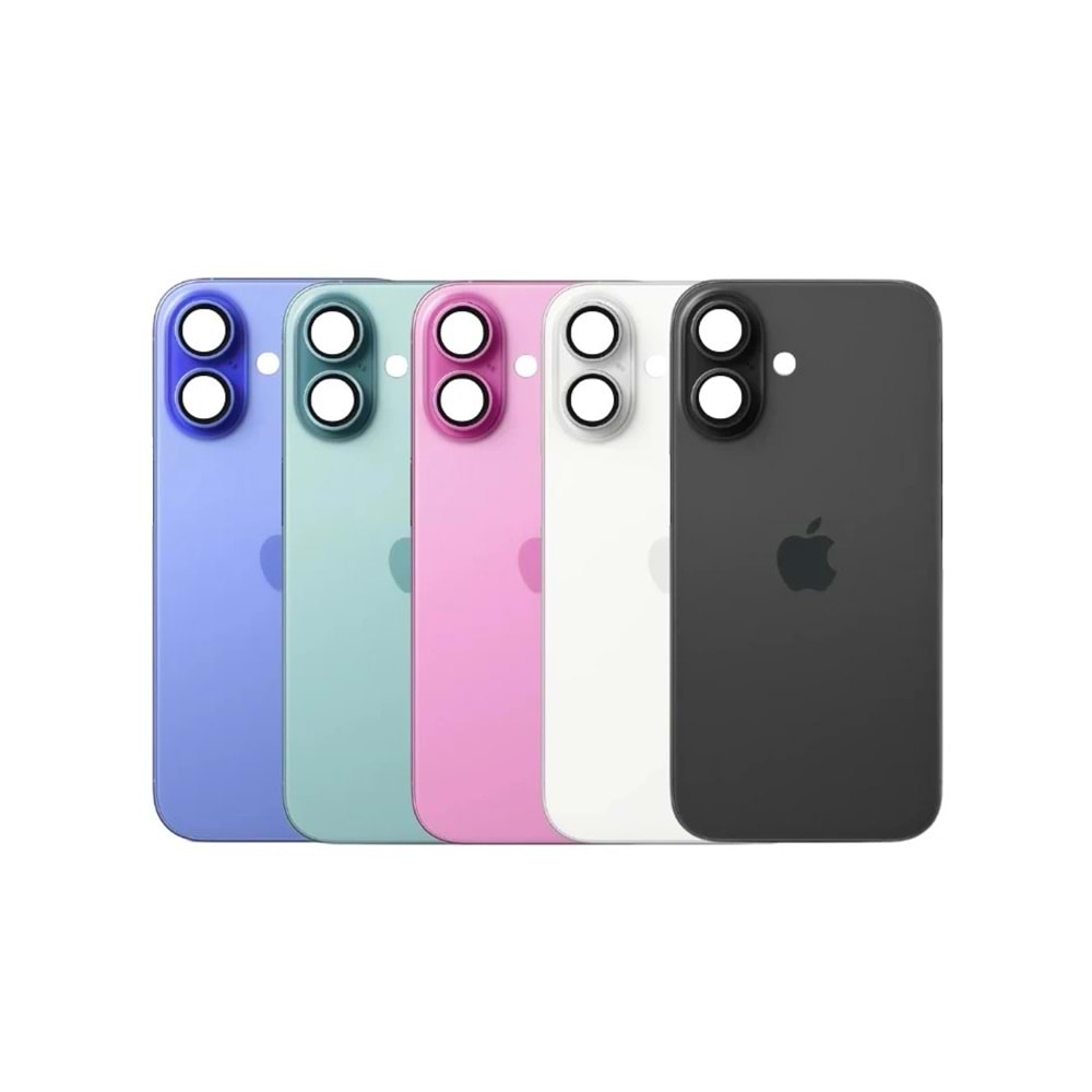 İphone 16 Arka Kapak Kamera Camlı - Siyah İphone 16 Arka Kapak Kamera Camlı - Siyah