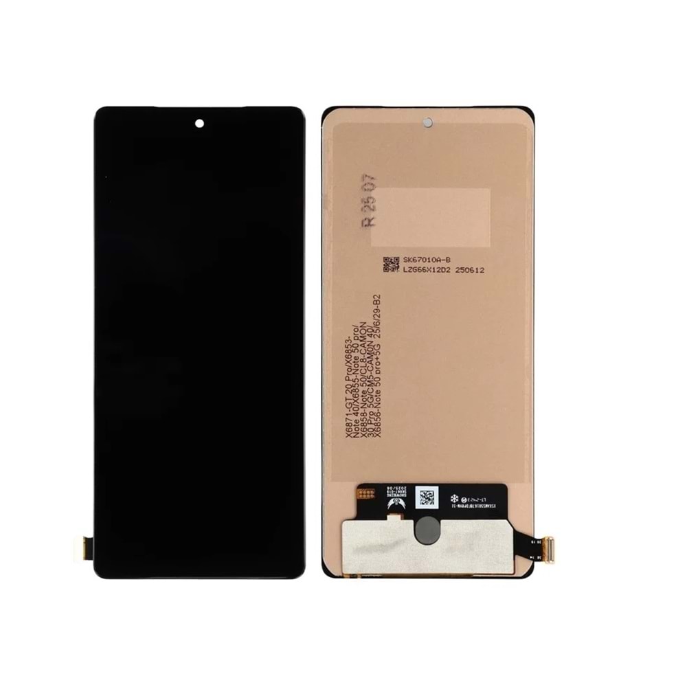 Tecno Camon 30 Pro Lcd Çıtasız Orjinal Tecno Camon 30 Pro Lcd Çıtasız Orjinal