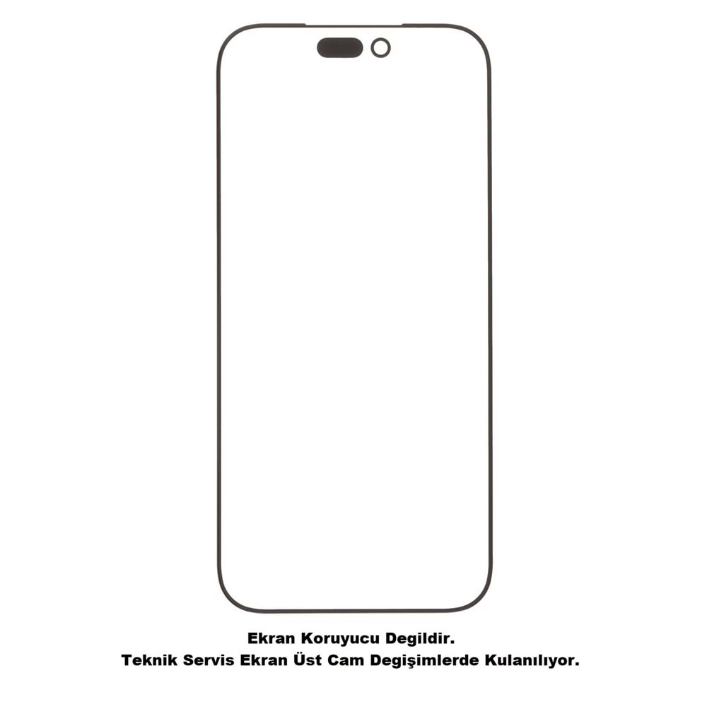 İphone 16 Pro Ön Cam Ocalı