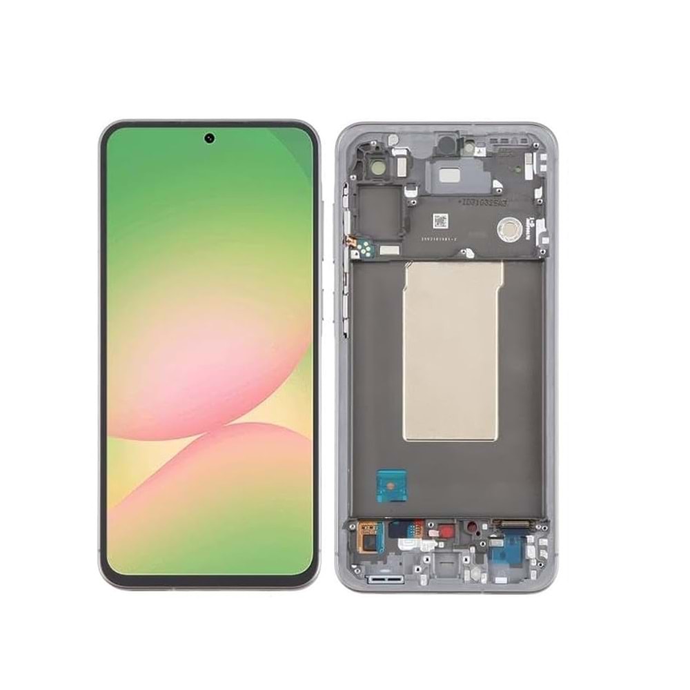 Samsung A566 A56 Lcd Ekran Kasalı Oled Büyük İnç. - Siyah