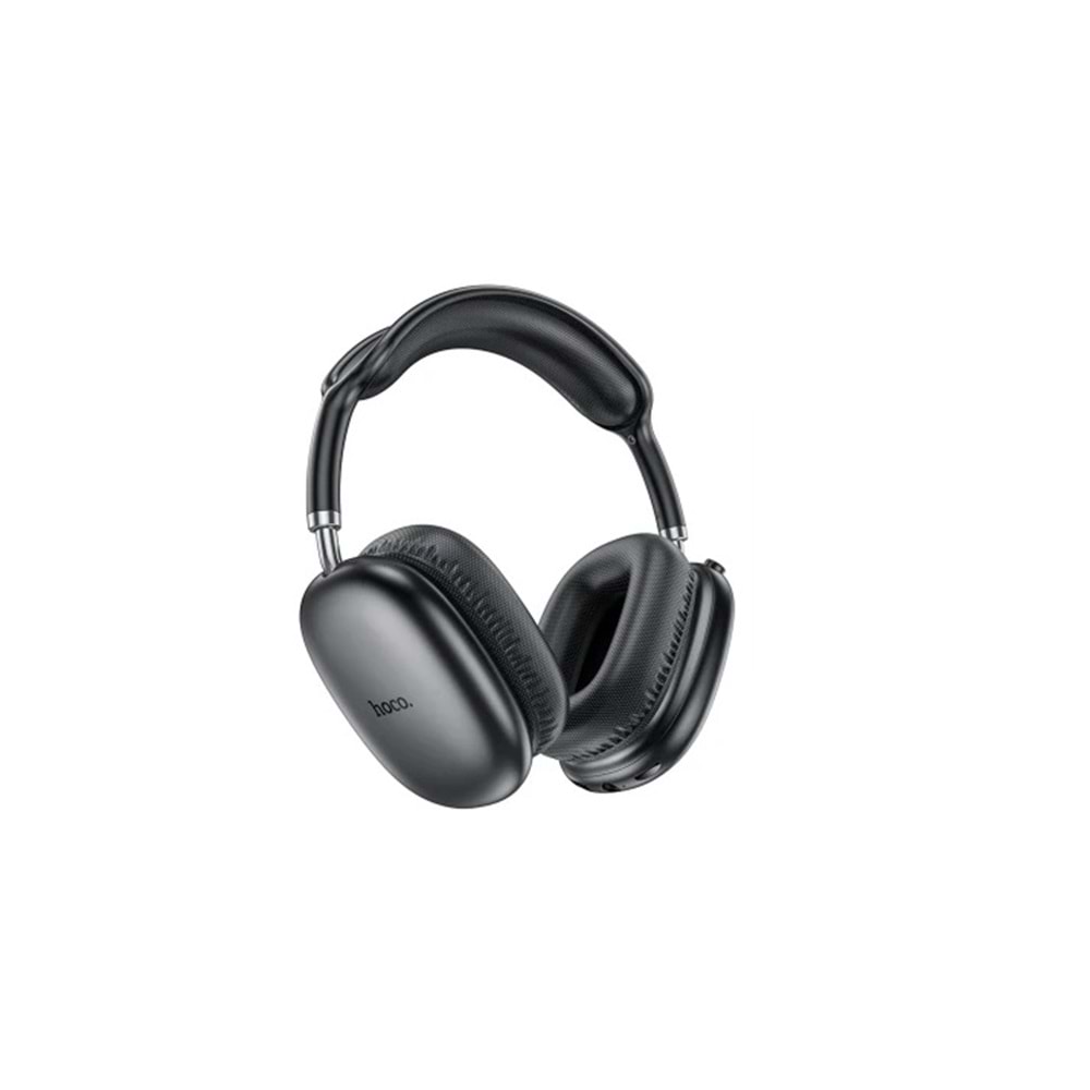 Hoco W35 Air Triumph Aux Destekli Bluetooth Kablosuz Kulaklık - Siyah