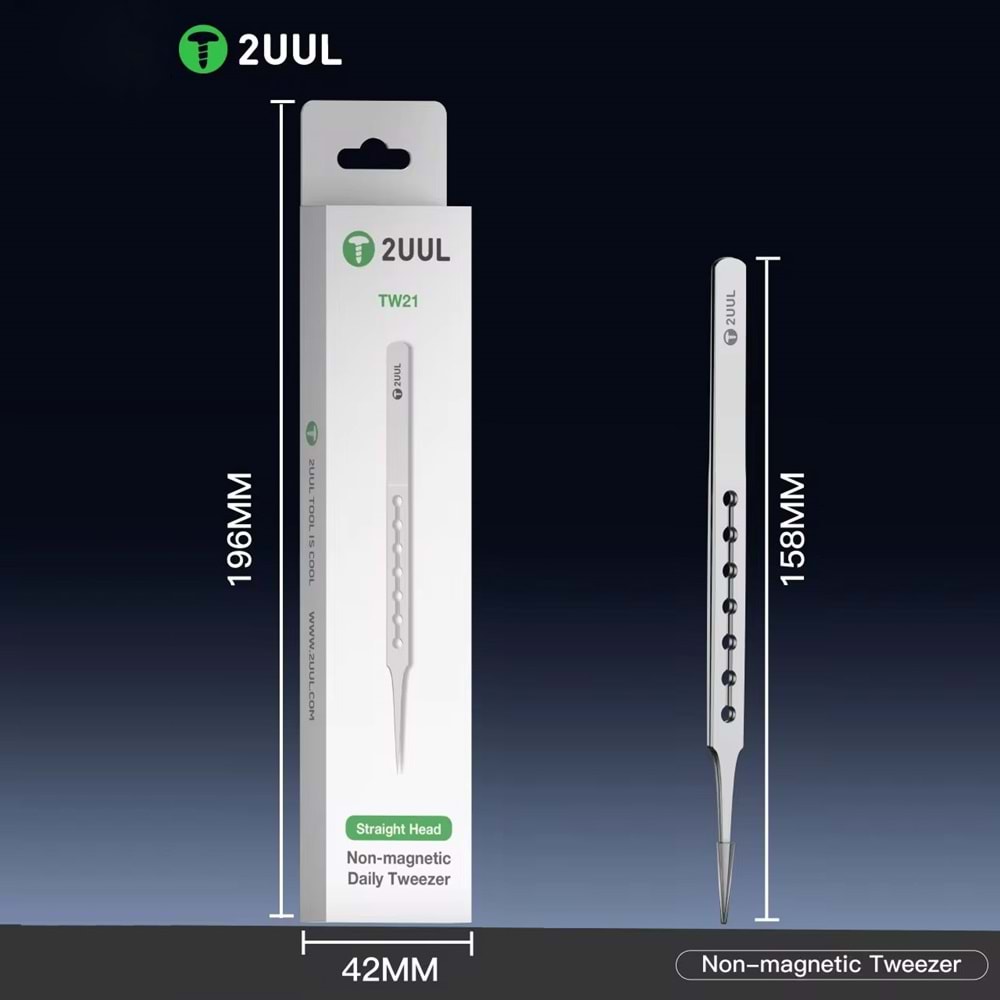 2UUL TW21 Düz Uçlu Profosyonel Entegre Cımbız