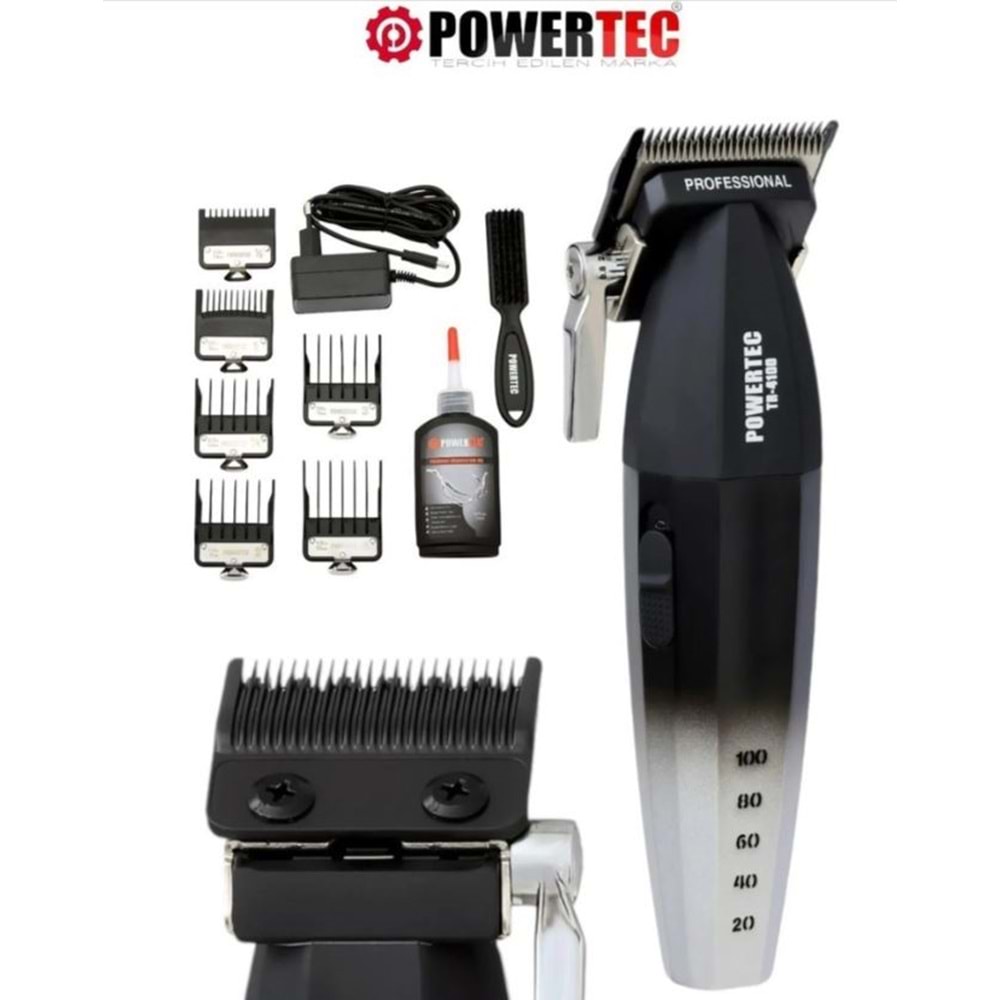 Powertec TR-4100 Profosyonel Saç ve Sakal Kesme Makinesi