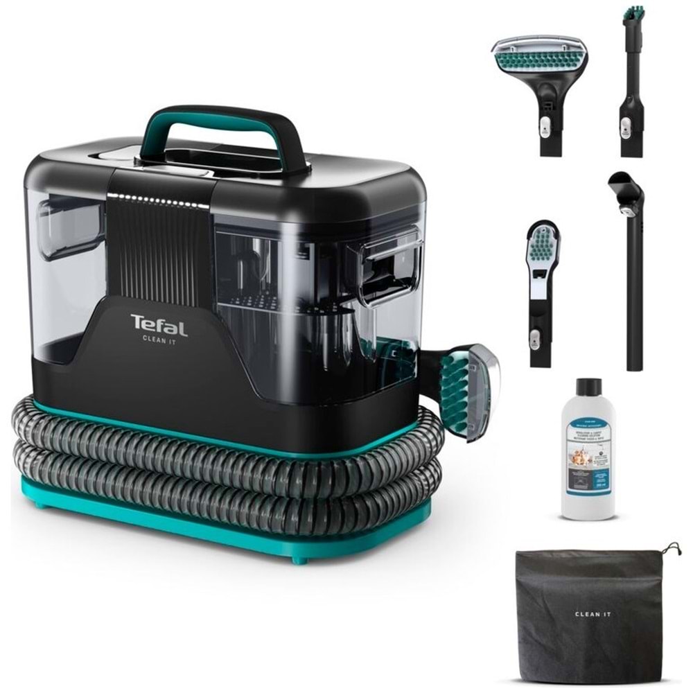 Tefal Clean It Portatif IZ5020 Koltuk ve Halı Yıkama Makinesi