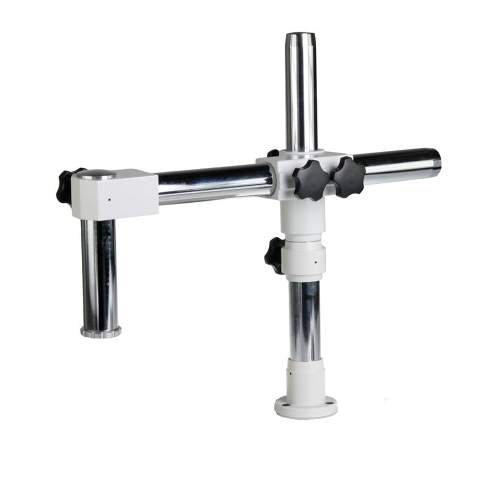 X2 Yeni Masaya Vidalı Akrobat Mikroskop Tutucu - Beyaz