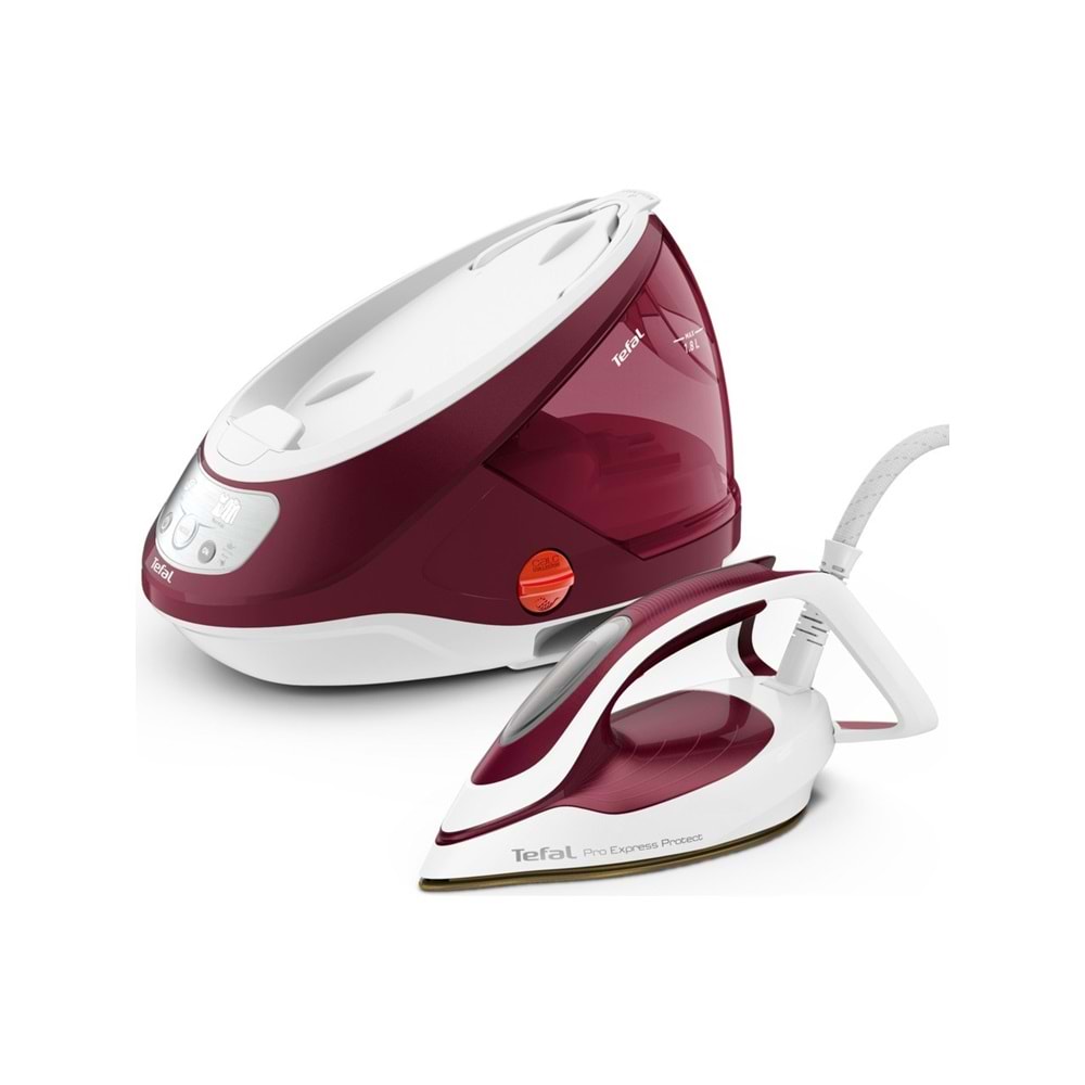 Tefal GV9220 Pro Express Protect 135 gr Sürekli ve 540 gr Şok Buharlı 2600 Watt Buhar Kazanlı Ütü