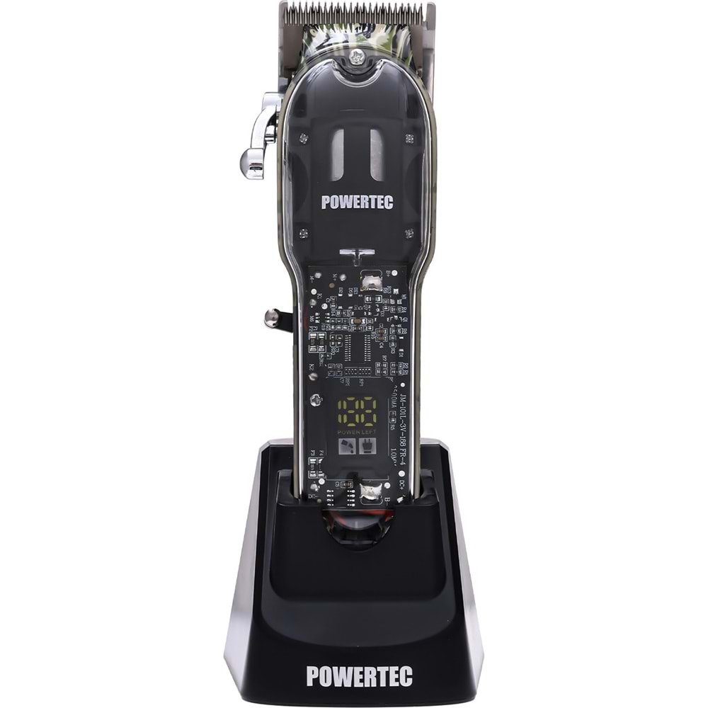 Powertec TR-8700 Saç Sakal Tıraş Makinesi (Black)