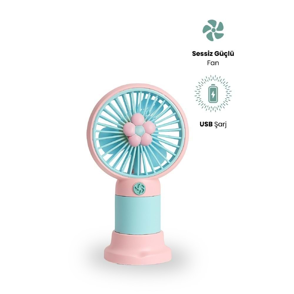 CRD MS-50 Mini Fan - Pembe