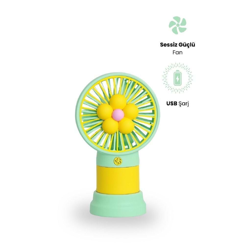 CRD MS-50 Mini Fan - Flower Mor