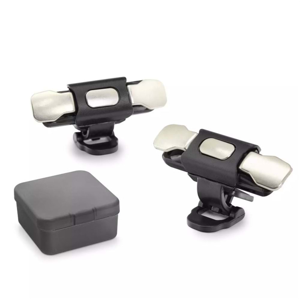 HADRON HDX3581 Mekanik Mobil Oyun Tetiği L1 R1 Switch Hisli PUBG CoD Uyumlu - Siyah