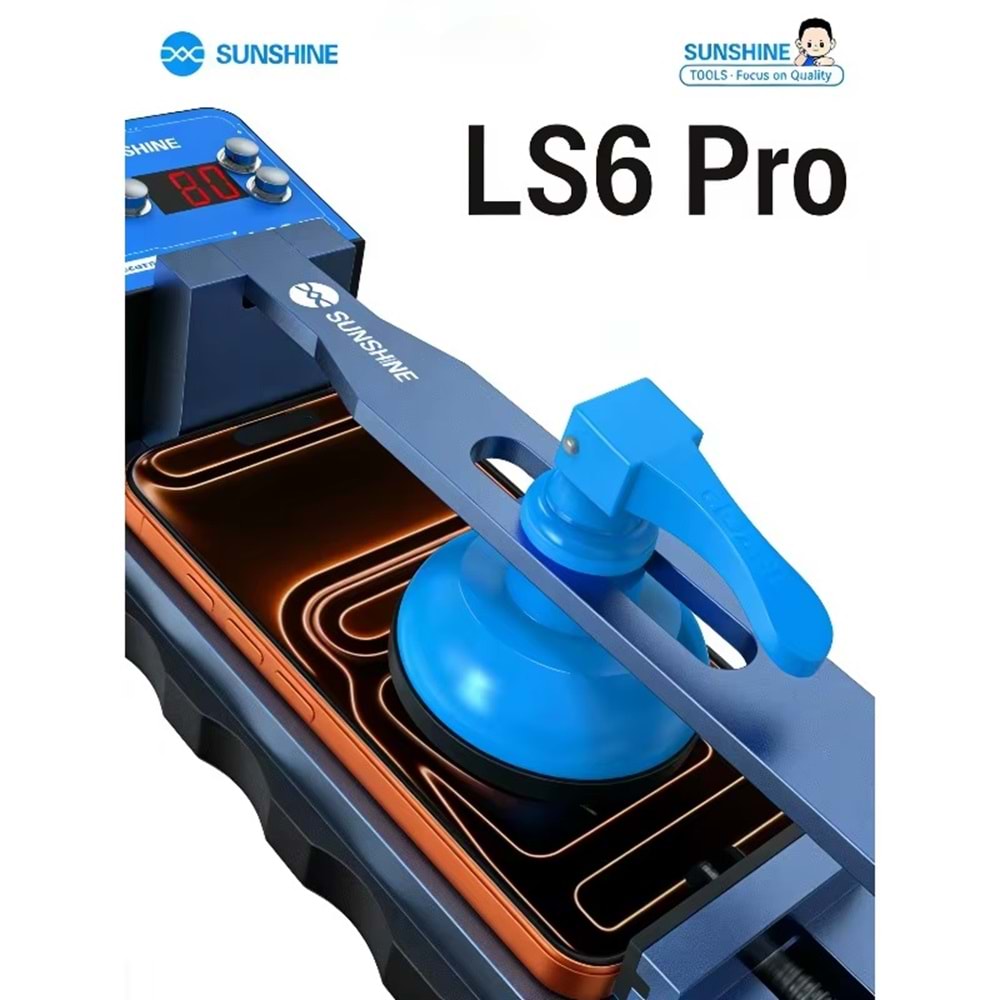 Sunshine LS6 Pro Ekran Ayırma ve Ekran Tutucu Makinası