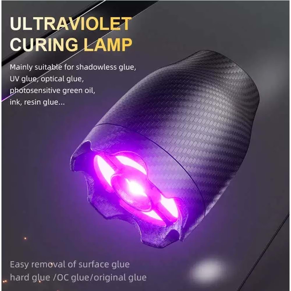 PPD Uv Kurutucu Lamba Mor Işık Şarjlı