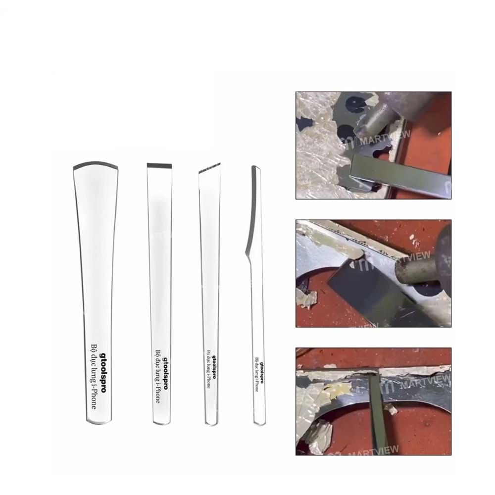 Gtoolspro Set 4in1 Çok Amaçlı Arka Kapak Sökme Aparatı Pena