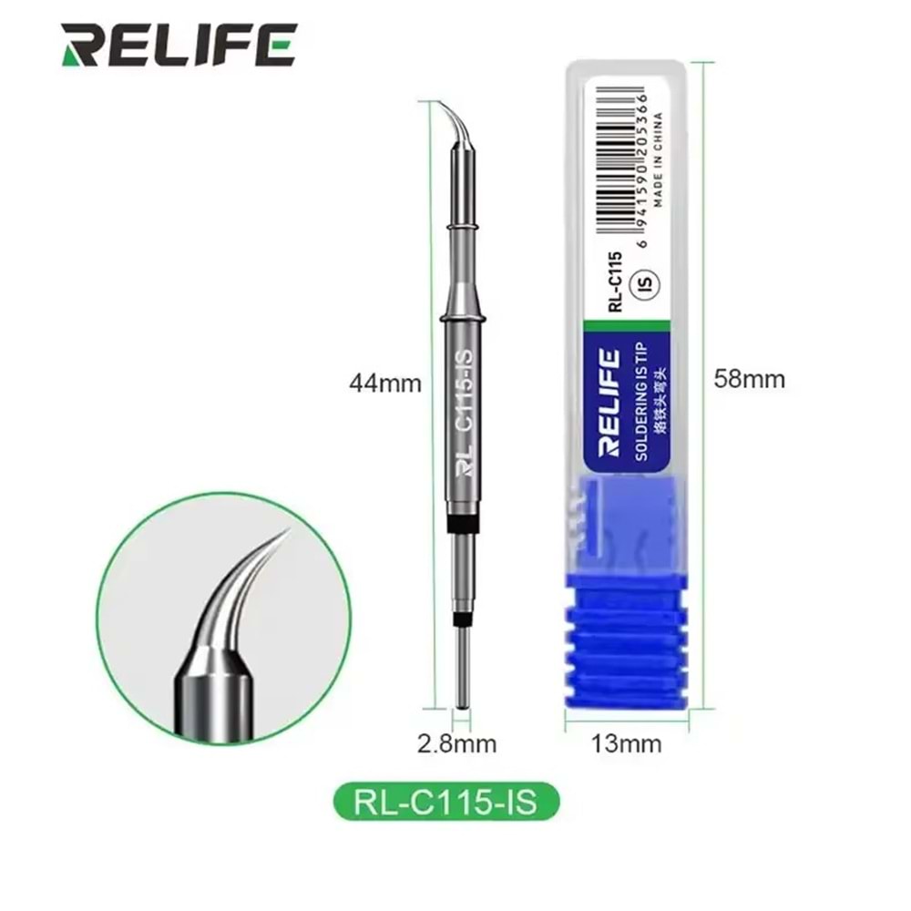 Relife C115-IS Eğik Havya Ucu