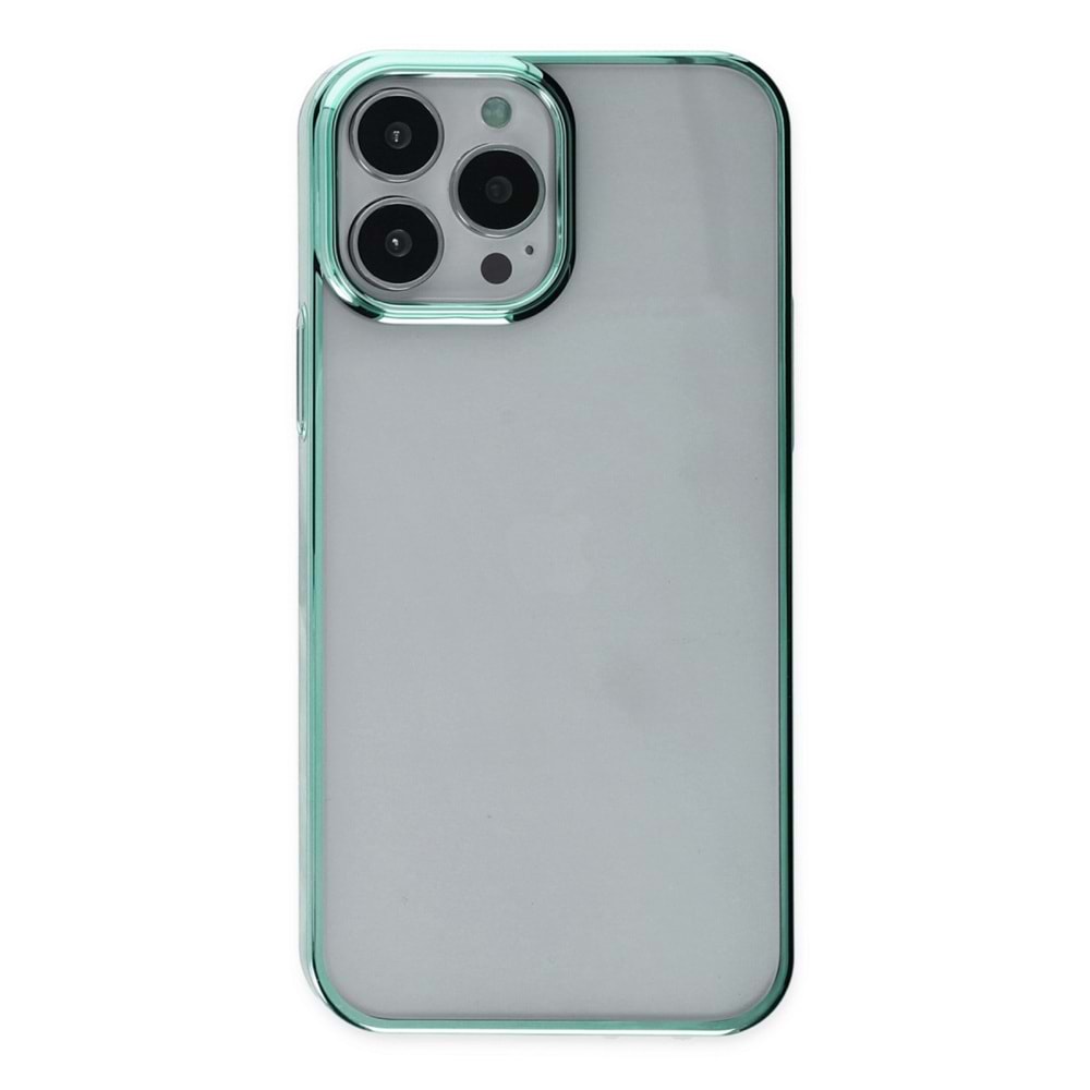 Newface Apple iPhone 13 Pro Max Kılıf Element Silikon - Siyah