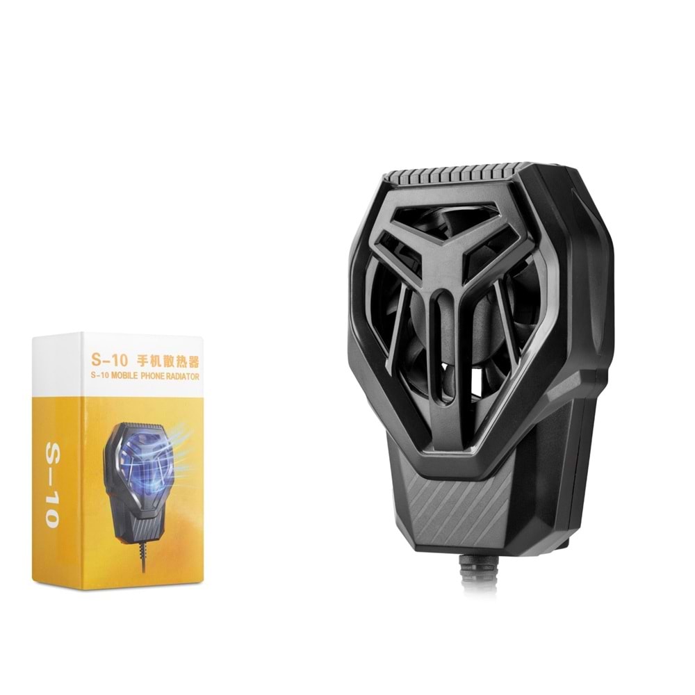HADRON HDX4378 S-10 Klipsli Telefon Soğutucu Fan Siyah