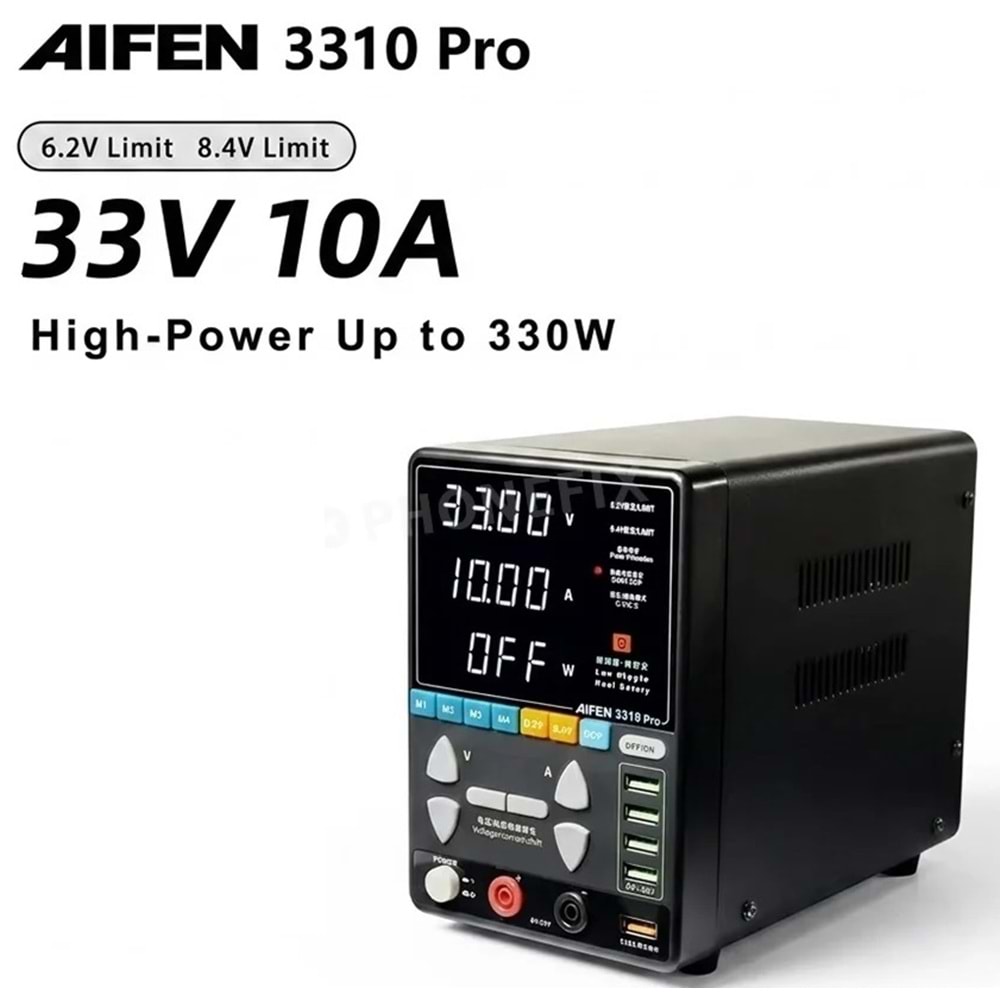 Aifen 3310 Pro 10A 33v Profosyonel Power Supply