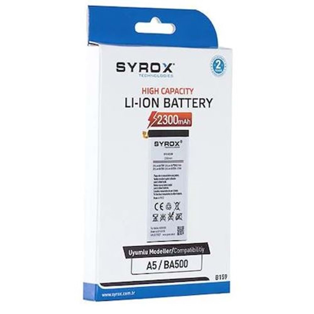 Syrox Samsung A5 2015 A500 Batarya Syrox B159