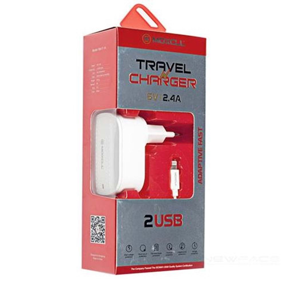 Moxcll T15 Travel İphone Şarj