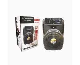 Concord Dg-1003 Rgb Işıklı 200W Bluetooth Hoparlör Rgb Işıklı &Radyo & Usb Ve Hafıza Kartı Girişli