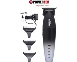 Powertec TR-2727 Black Profesyonel Type-C Şarjlı Sakal Ense Çizim Tıraş Makinesi