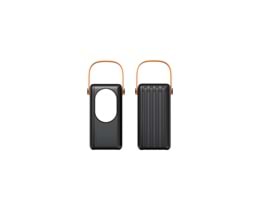 Cepini Cp-03 30.000MAH 22.5w Hızlı Şarj Destekli Powerbank - Dahili 4 Kablolu ve LED Aydınlatmalı Siyah
