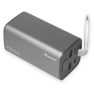 Yosonda A137 25.000 mAh PD 22.5W QC 3.0 Mini Powerbank-Gri